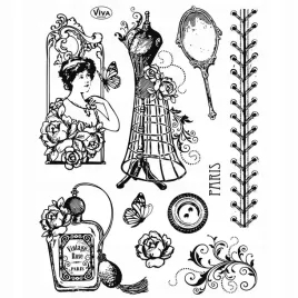stempel-przezroczysty-viva-decor-vintage-paris-couture