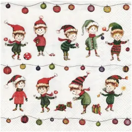 serwetka-do-decoupage-33x33cm-elves-at-work-elfy-1szt