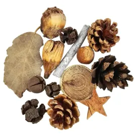 naturalne-ozdoby-szyszki-listki-mix-stroik-swieta