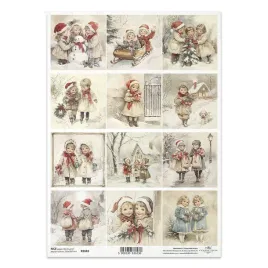 papier-ryzowy-do-decoupage-a4-r2683-dzieci-zima-vintage