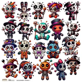 naklejki-papierowe-24x24-scraplove-halloween-voodoo-1-laleczki-voodoo