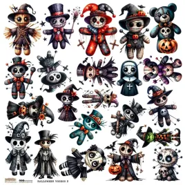 naklejki-papierowe-24x24-scraplove-halloween-voodoo-2-laleczki-voodoo