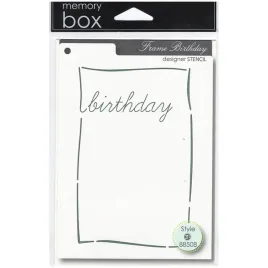 maska-mix-media-memory-box-frame-birtthday-ramka-urodzinowa
