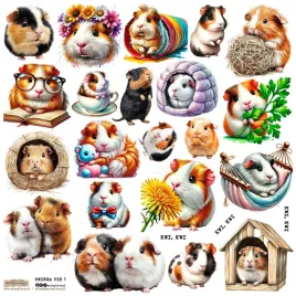 naklejki-papierowe-24x24-scraplove-gwinea-pig