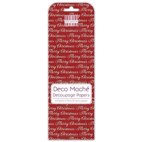 papier-do-decoupage-deco-mache-merry-christmas