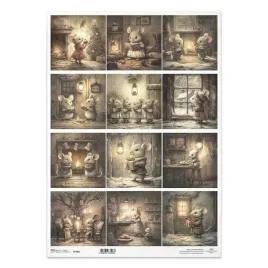 papier-ryzowy-do-decoupage-a3-myszki-swiateczny-czas-boze-narodzenie