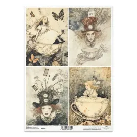 papier-ryzowy-do-decoupage-a4-r2636-kapelusznik-filizanki-alicja