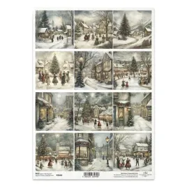 papier-ryzowy-do-decoupage-a4-r2668-boze-narodzenie-ludzie-lodowisko