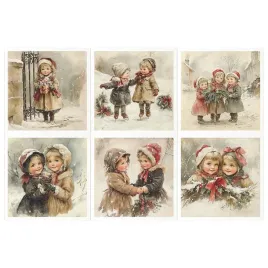 zestaw-papierow-ryzowych-itd-rsm184-dzieci-vintage-boze-narodzenie