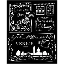 szablon-mix-media-3d-20x25cm-stamperia-venice-pocztowki