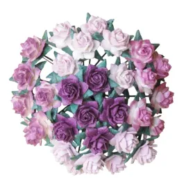 kwiaty-papierowe-roze-gwiazdziste-miks-liliowy-12mm-50-szt