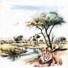 serwetka-do-decoupage-33x33cm-etosha-park-safari