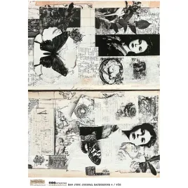 papier-ryzowy-do-decoupage-a4-scraplove-bandw-kobiety-retro-motyl