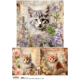 papier-ryzowy-do-decoupage-a4-scraplove-cat-junk-journal-2-koty-kwiaty