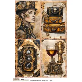 papier-ryzowy-a4-scraplove-steampunk-travel-journal-3-kobieta-walizki-apa