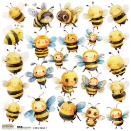 naklejki-papierowe-24x24-scraplove-cute-bees-1-slodkie-pszczolki