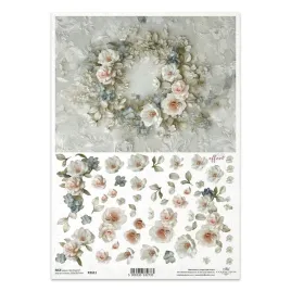 papier-ryzowy-do-decoupage-a4-r2611-wianek-kwiatowy-3d