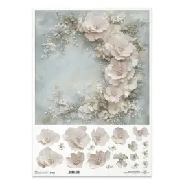 papier-ryzowy-do-decoupage-a3-r1449l-kwiaty-3d
