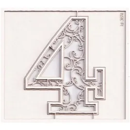 tekturka-monogram-cyfra-4-monograce-7cm