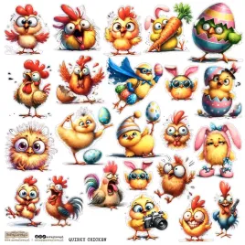 naklejki-papierowe-24x24-scraplove-quirky-chicken-1-zwariowane-kurczaki