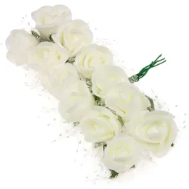 kwiatki-roze-piankowe-ecru-z-tiulem-12szt