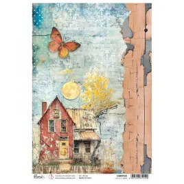 papier-ryzowy-do-decoupage-a4-ciao-bella-dom-motyl