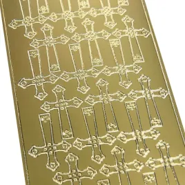 stickersy-naklejki-ozdobne-krzyze-2-0932-zlote