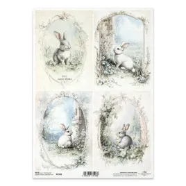 papier-ryzowy-do-decoupage-a4-itd-r2568-zajaczki-ramki