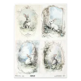 papier-ryzowy-do-decoupage-a3-itd-1407l-kroliki-wielkanocne-kroliczki