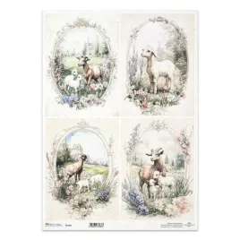 papier-ryzowy-do-decoupage-a3-itd-1410l-kozy-kozki-laka-ramki