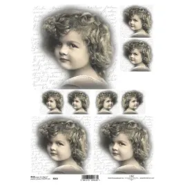 papier-ryzowy-a4-decoupage-dzieci-portrety-retro