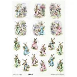 papier-ryzowy-do-decoupage-a3-itd-1206l-zajace-w-ubraniach