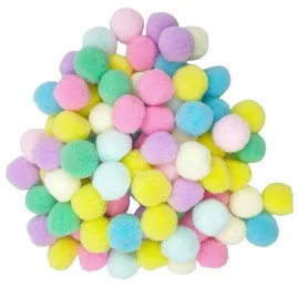 pompony-poliestrowe-15mm-80-szt-loveart-mix-pastelowy