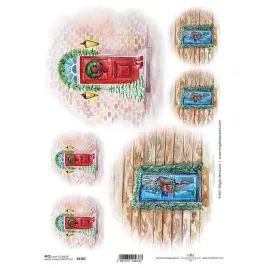 papier-ryzowy-do-decoupage-a4-itd-r1507-drzwi-boze-narodzenie