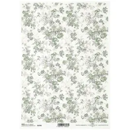 papier-ryzowy-do-decoupage-a4-kwiatki-zielone