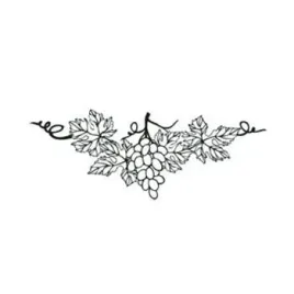 stempel-polimerowy-winorosl-z-winogronami-dekor
