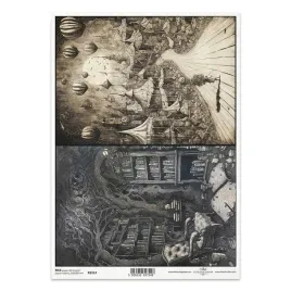 papier-ryzowy-do-decoupage-a4-itd-r2514-tajemnicze-scenerie