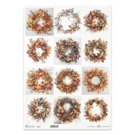 papier-ryzowy-do-decoupage-a3-1331l-wianki-z-jesiennych-lisci