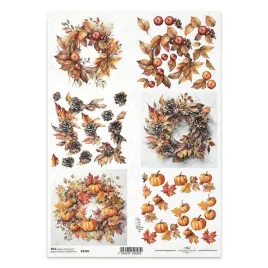 papier-ryzowy-do-decoupage-a4-r2496-jesienne-wianki-dynie-jablka