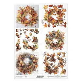 papier-ryzowy-do-decoupage-a4-r2493-jesienne-wianki-3d