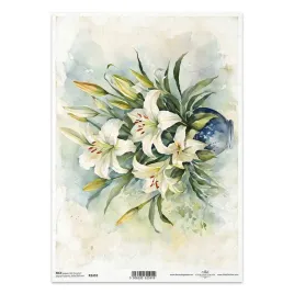 papier-ryzowy-do-decoupage-a4-itd-r2459-lilie-w-wazonie
