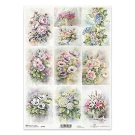 papier-ryzowy-do-decoupage-a4-itd-r2471-letnie-kwiaty-bukiety