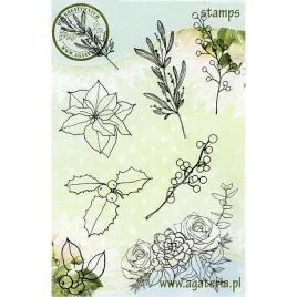 stempel-polimerowy-christmas-time-galazki-agateria
