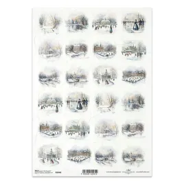 papier-ryzowy-do-decoupage-a4-r2448-zimowe-widoczki-park-lodowisko