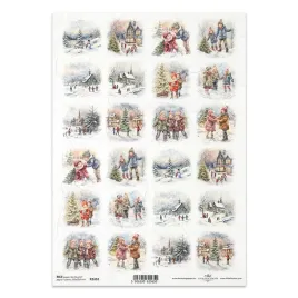 papier-ryzowy-do-decoupage-a4-r2452-zimowe-widoczki-zimowe-zabawy-dzieci