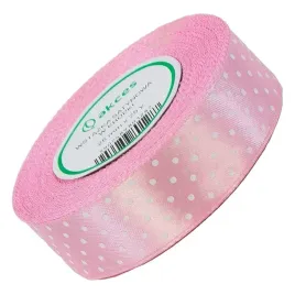 tasiemka-wstazka-satynowa-w-kropki-25mm-23m-18-pink