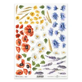 papier-ryzowy-do-decoupage-a4-itd-r2422-letnie-kwiaty-maki-chabry