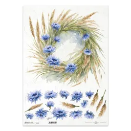 papier-ryzowy-do-decoupage-a3-itd-1259l-wianek-z-chabrami