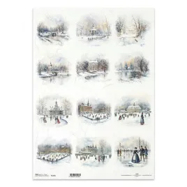 papier-ryzowy-do-decoupage-a3-itd-1265l-zimowe-widoczki-lodowisko