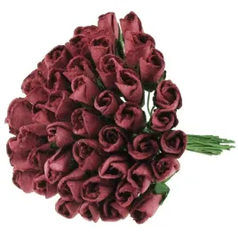 kwiaty-papierowe-roze-zamkniete-bordowe-8mm-50szt